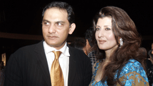 Azharuddin-Sangeeta